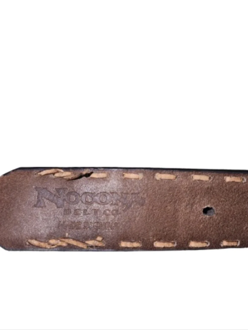 Unisex Nocona 100% Leather Belt Brown 44